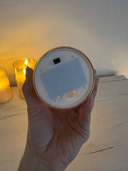Набор LED-свечей в стеклянной колбе прозрачный 1-SP фото